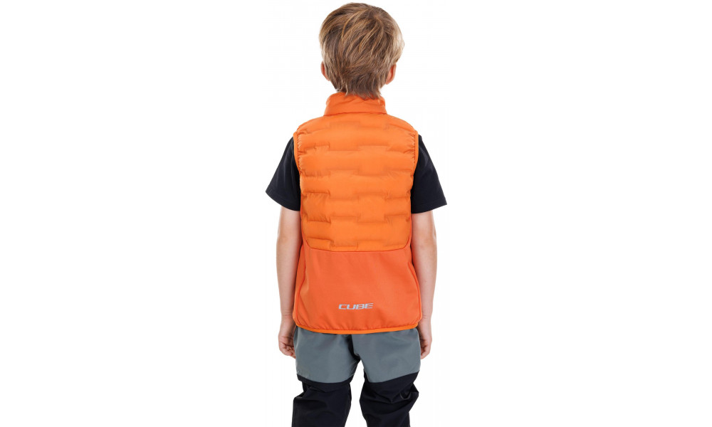 Velo veste Cube Padded Rookie orange - 4
