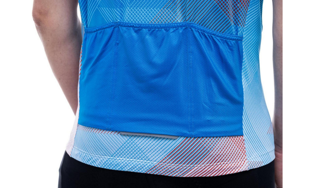 Velos krekls Cube CMPT Road/XC S/S white'n'blue'n'red - 3