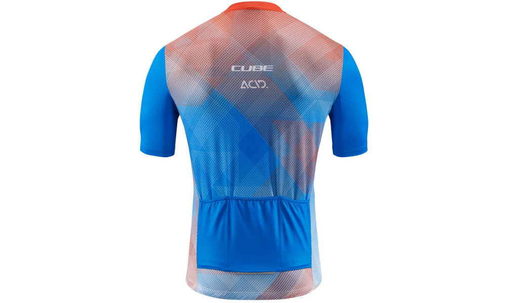 Velos krekls Cube CMPT Road/XC S/S white'n'blue'n'red - 6