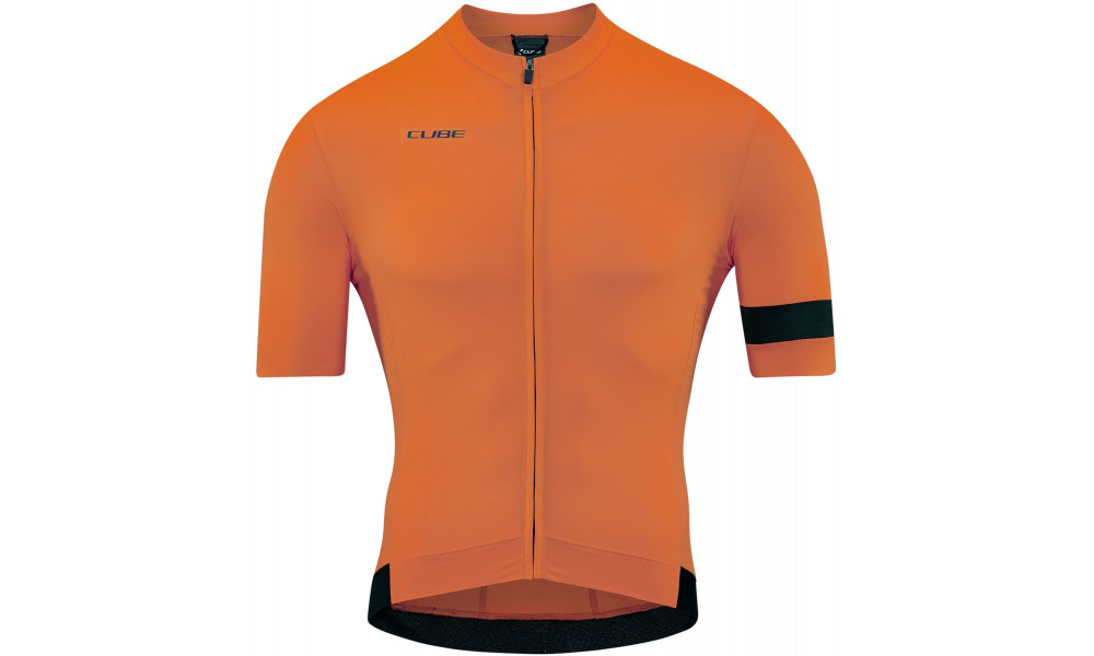 Velos krekls Cube Flash Road/XC S/S orange - 1