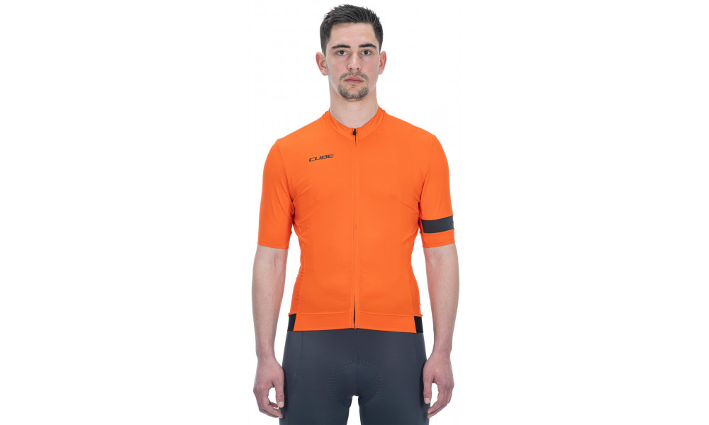 Velos krekls Cube Flash Road/XC S/S orange - 5