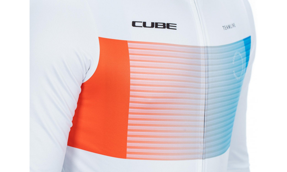 Velos krekls Cube Road/XC L/S white'n'blue'n'red - 3