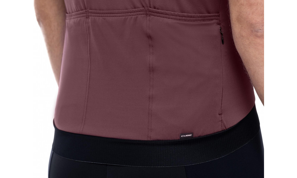 Velos krekls Cube Road/XC S/S dark red - 3