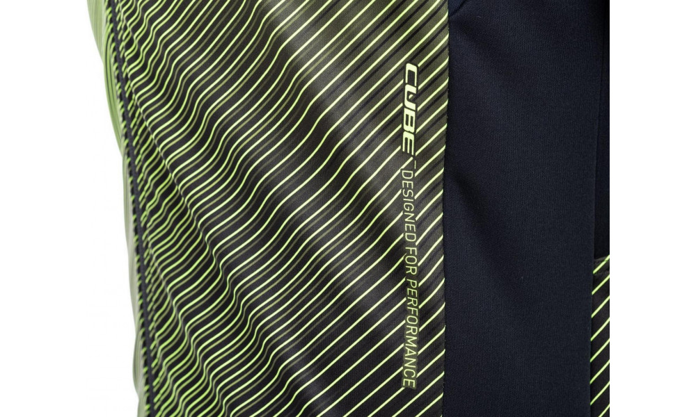Velo jaka Cube Softshell Road/XC Safety black'n'neon yellow - 3
