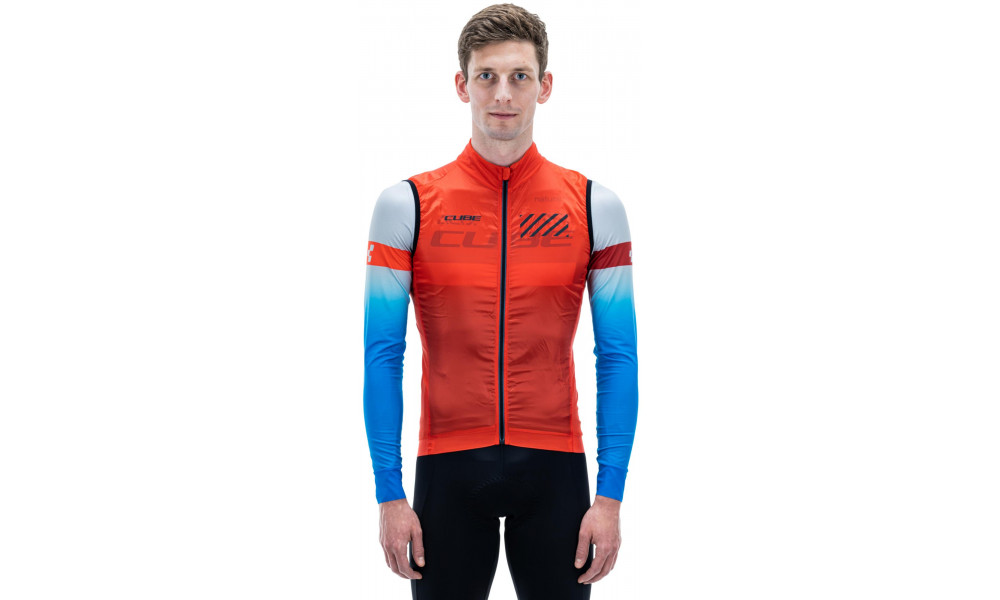 Velo veste Cube Wind Road/XC red - 5