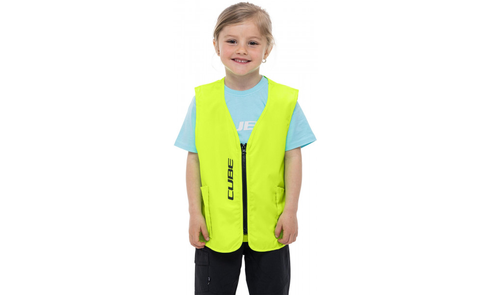 Velo veste Cube Rookie CMPT Safety neon yellow - 3