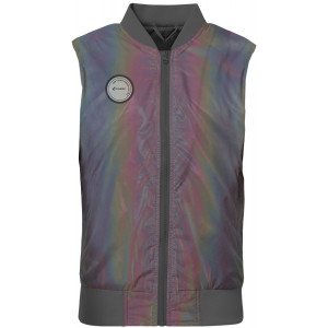 Velo veste Cube Wind Safety rainbow reflective