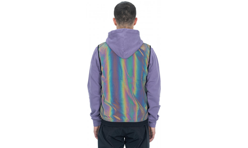 Velo veste Cube Wind Safety rainbow reflective - 4