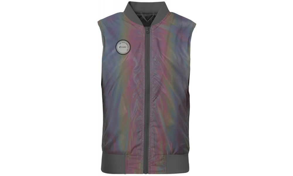 Velo veste Cube Wind Rookie Safety rainbow reflective - 1