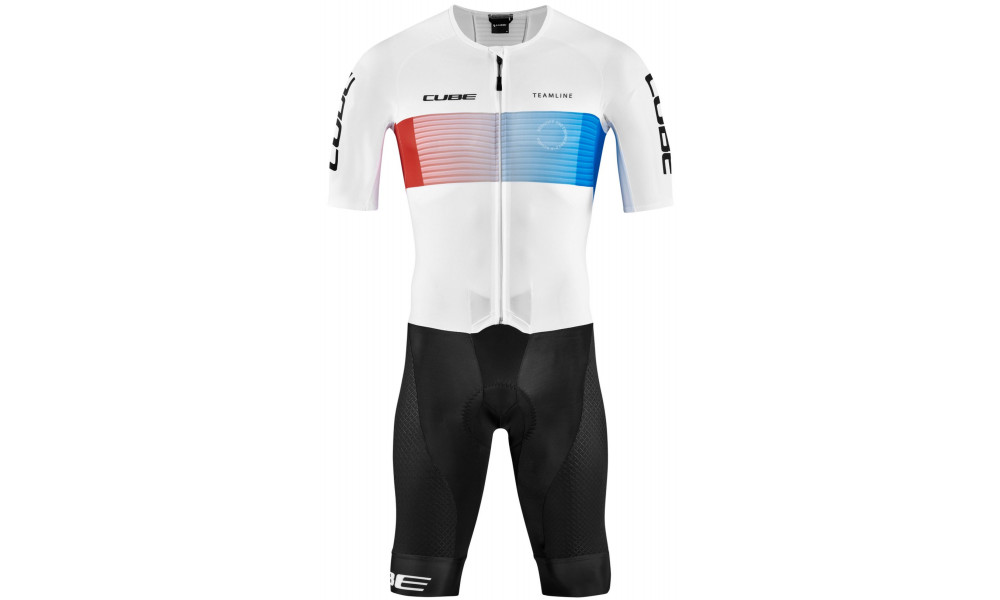 Velosipēdistu treniņtērps Cube XCTeamline black'n'blue'n'white - 1