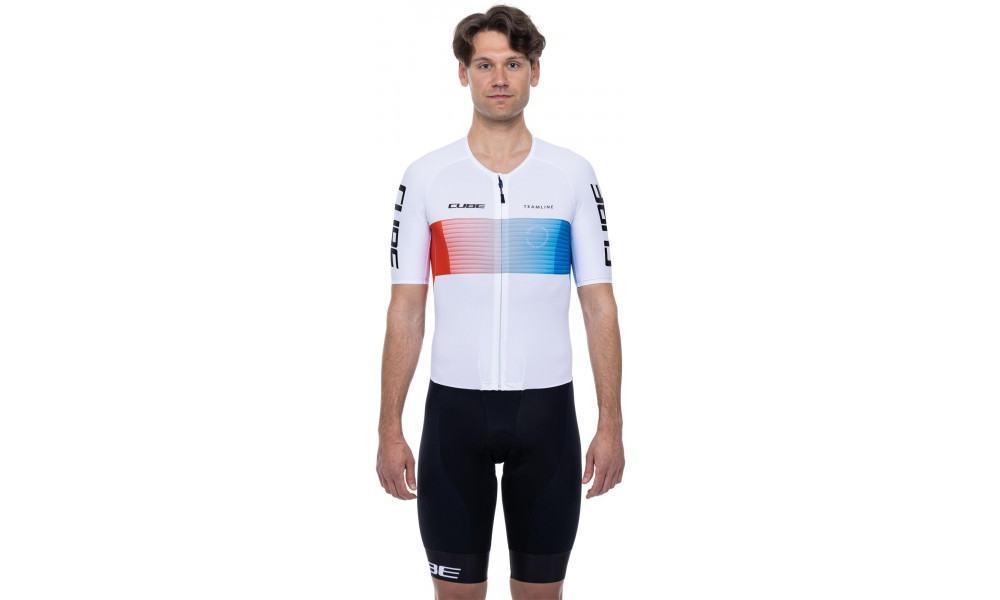 Velosipēdistu treniņtērps Cube XCTeamline black'n'blue'n'white - 7