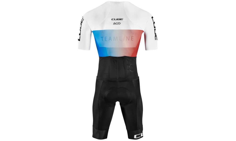 Velosipēdistu treniņtērps Cube XCTeamline black'n'blue'n'white - 8