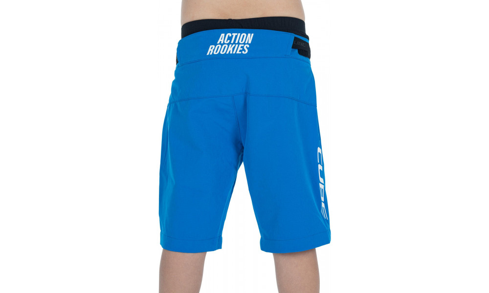 Velo šorti Cube Vertex Baggy Rookie X Actionteam with liner blue - 2