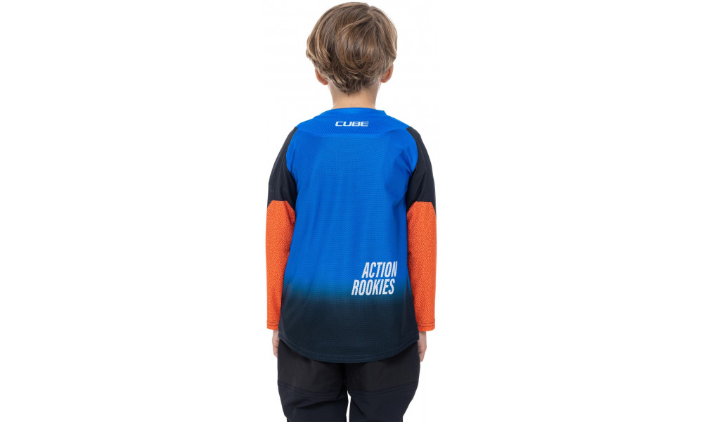 Velos krekls Cube Vertex Rookie X Actionteam L/S black'n'blue - 3