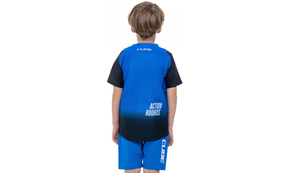 Velos krekls Cube Vertex Rookie X Actionteam S/S black'n'blue - 3