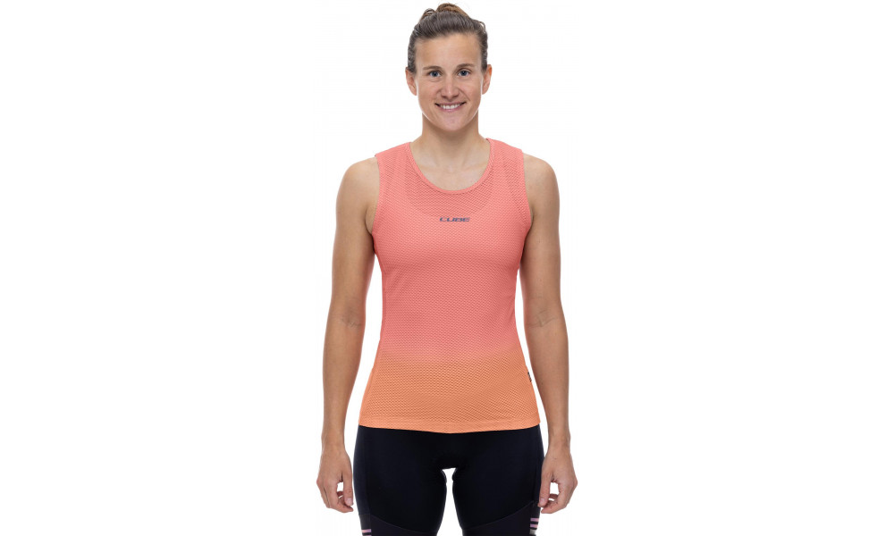 Apakškrekls Cube WS Mesh Sleeveless coral - 4