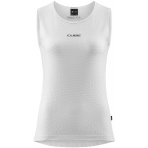 Apakškrekls Cube WS Mesh Sleeveless white
