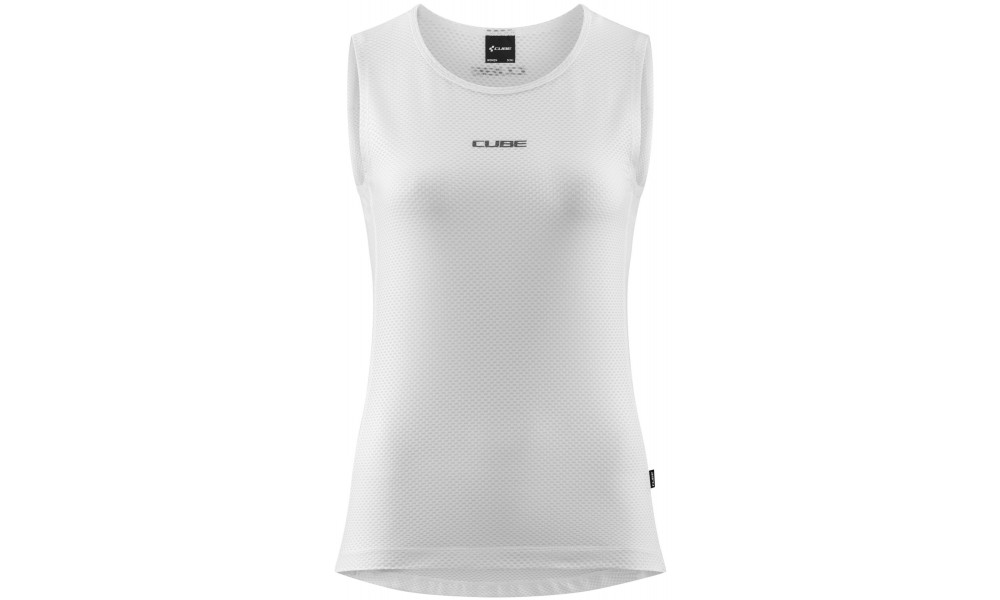 Apakškrekls Cube WS Mesh Sleeveless white - 1