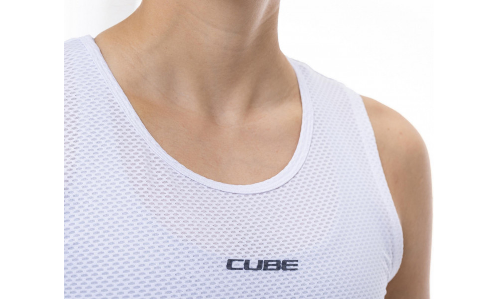Apakškrekls Cube WS Mesh Sleeveless white - 3