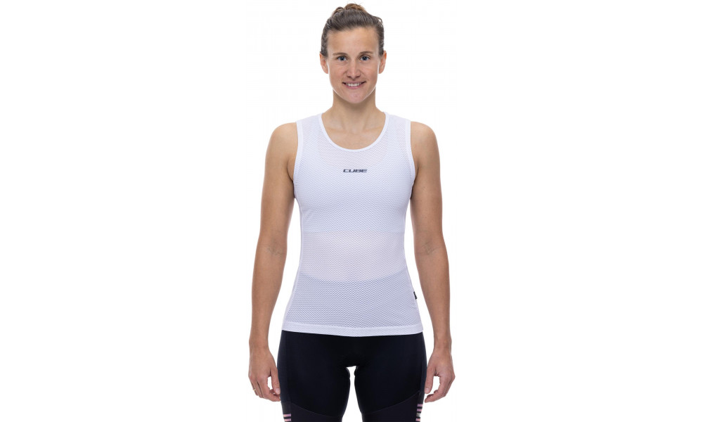 Apakškrekls Cube WS Mesh Sleeveless white - 5