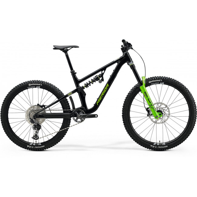 Velosipēds Merida One-Sixty FR 800 III1 metallic black(grey/green)