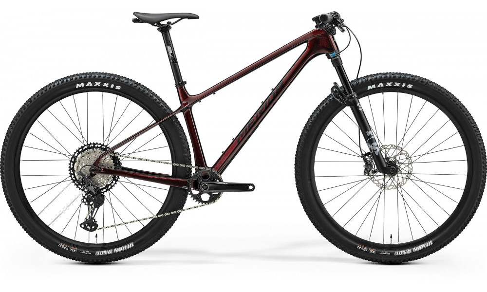 Velosipēds Merida Big.Nine XT III1 burgundy red(black) 