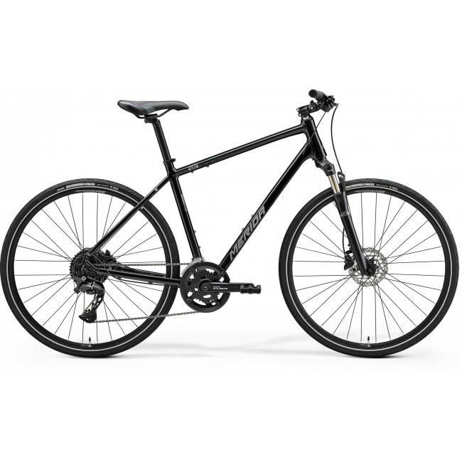 Velosipēds Merida Crossway 300 III2 glossy black(silver)