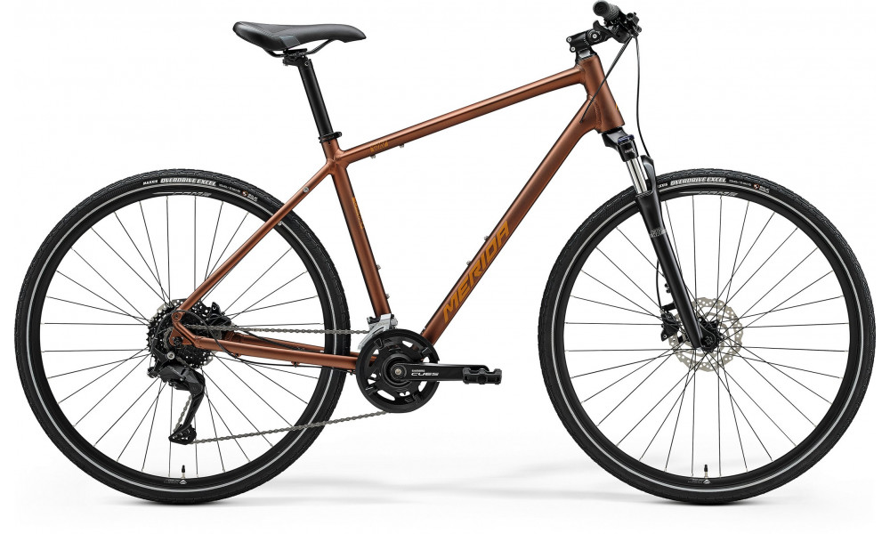 Velosipēds Merida Crossway 100 III2 matt bronze(silver-brown) 