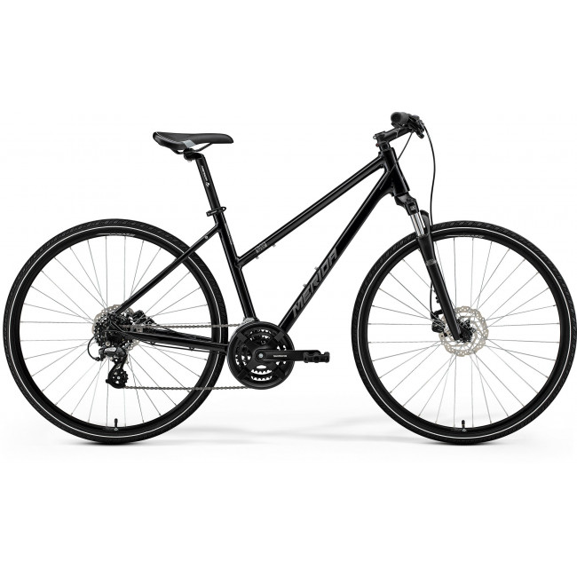 Velosipēds Merida Crossway 10 III1 Lady black(silver)