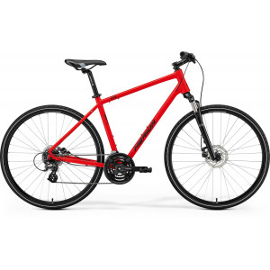 Velosipēds Merida Crossway 10 III1 matt race red(black)