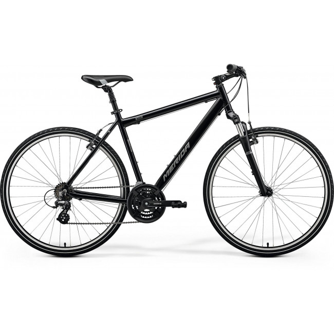 Velosipēds Merida Crossway 10-V SE I1 black(silver)