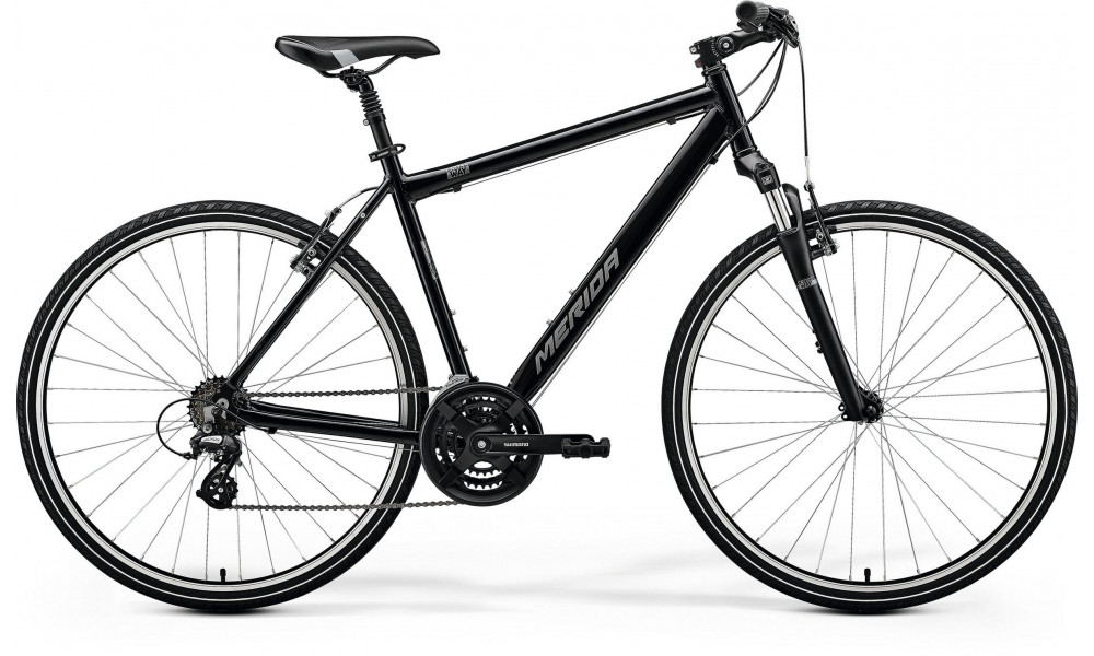 Velosipēds Merida Crossway 10-V SE I1 black(silver) 