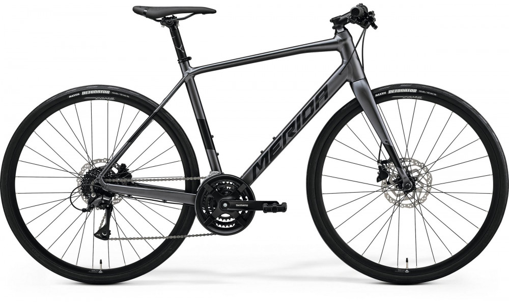 Velosipēds Merida Speeder 100 III1 silk dark silver(black) 