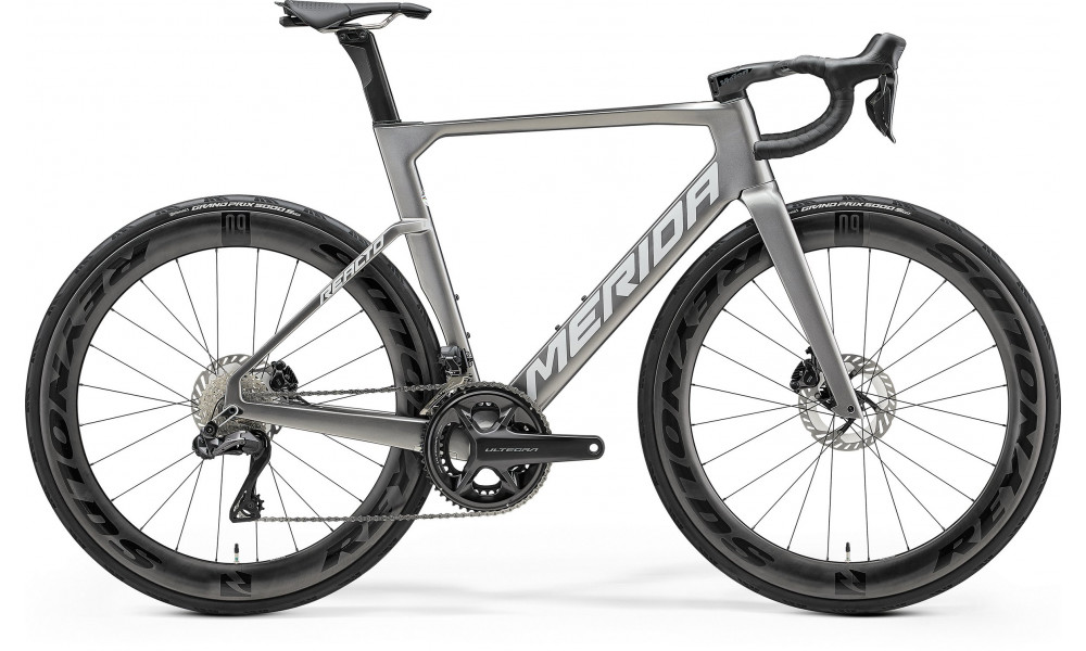 Velosipēds Merida Reacto 8000 IV3 gunmetal grey(silver) 