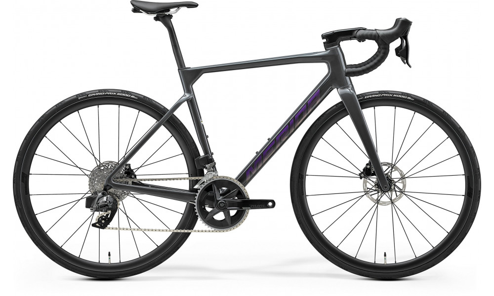 Velosipēds Merida Scultura 7000 V3 dark grey(purple) 