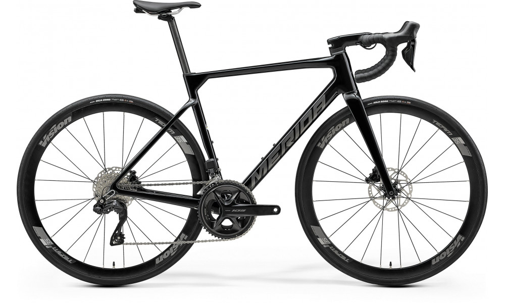 Velosipēds Merida Scultura 5000 V1 metallic black(gunmetal grey) 