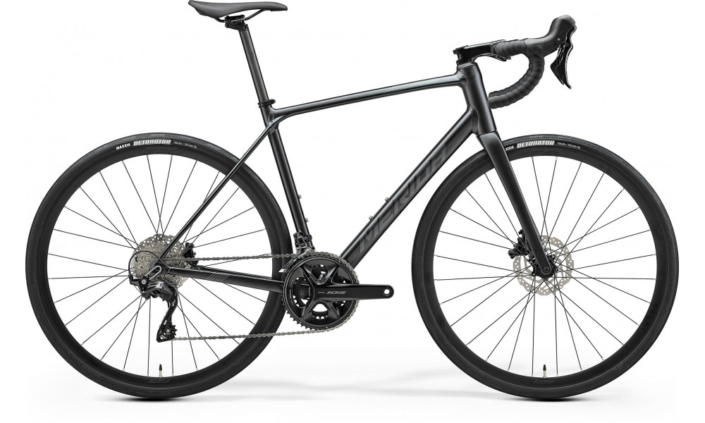 Velosipēds Merida Scultura Endurance 400 II3 silk black(dark silver) 