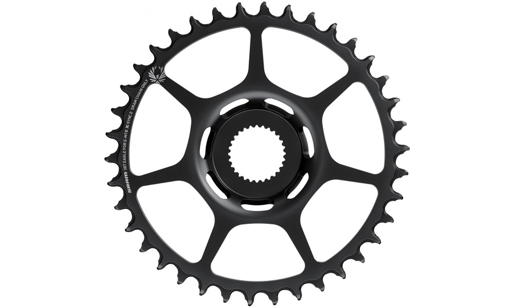 Priekšējais ķēdes ritenis SRAM X-Sync2 E-MTB Eagle Boost148 Bosch Gen4 Direct Mount 52mm 38T 