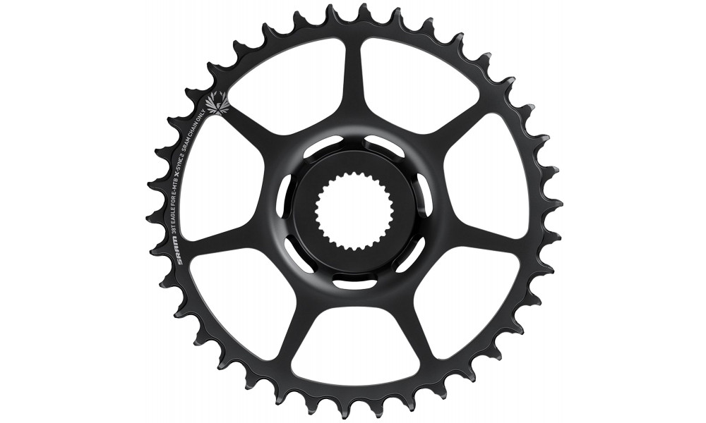 Priekšējais ķēdes ritenis SRAM X-Sync2 E-MTB Eagle Boost148 Bosch Gen4 Direct Mount 52mm 36T 