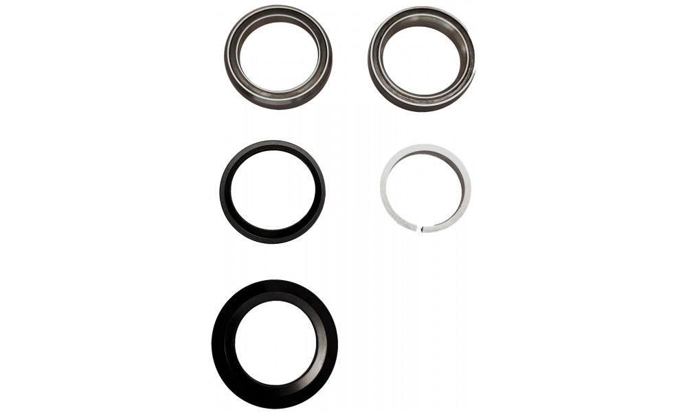 Stūres bļodiņas Cube 07 IS 1-1/8" Integrated Alu - 2