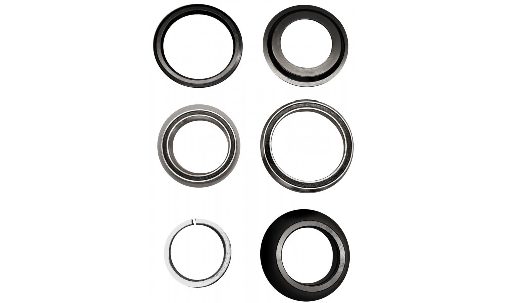 Stūres bļodiņas Cube 09 IS Tapered 1-1/8"-1.5" Integrated Alu - 2