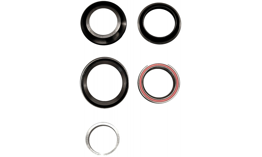 Stūres bļodiņas Cube 10 IS Tapered 1-1/8"-1-1/4" Integrated Alu - 1