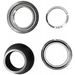 Stūres bļodiņas Cube 11 ZS-IS Tapered 1-1/8"-1-1/4" Semi Integrated-Integrated Alu