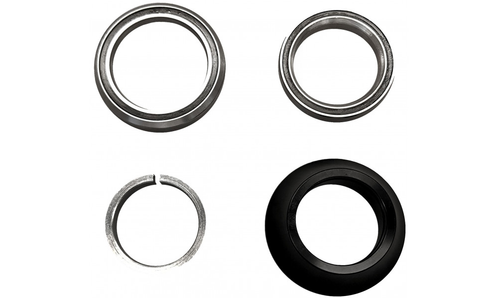 Stūres bļodiņas Cube 12 IS Tapered 1-1/8"-1-1/4" Integrated Alu - 1