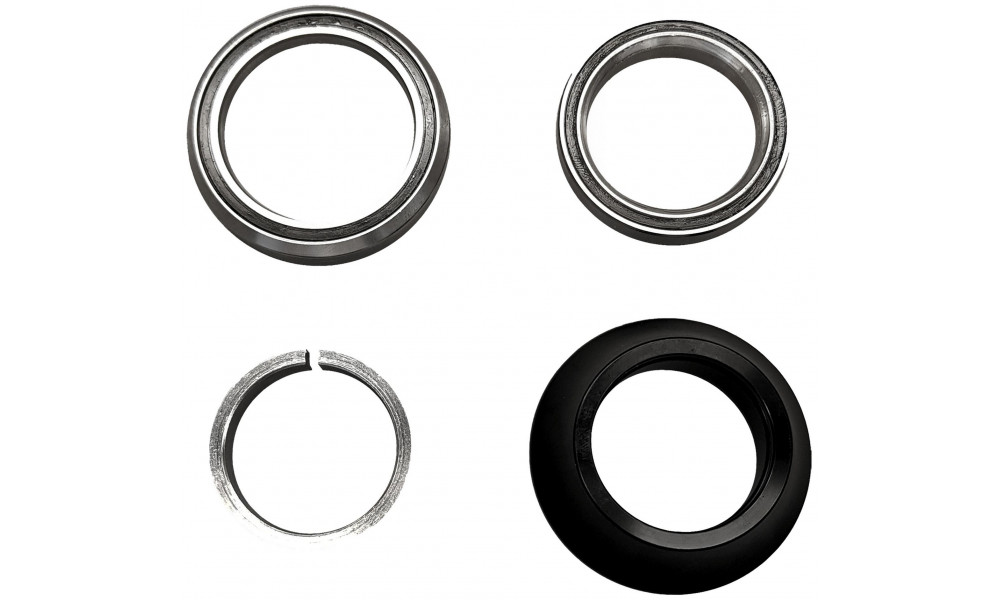 Stūres bļodiņas Cube 12 IS Tapered 1-1/8"-1-1/4" Integrated Alu - 2