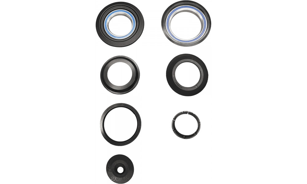 Stūres bļodiņas Cube MTB ZS Tapered 1-1/2"-1-1/2" Semi Integrated Alu with spacer - 3