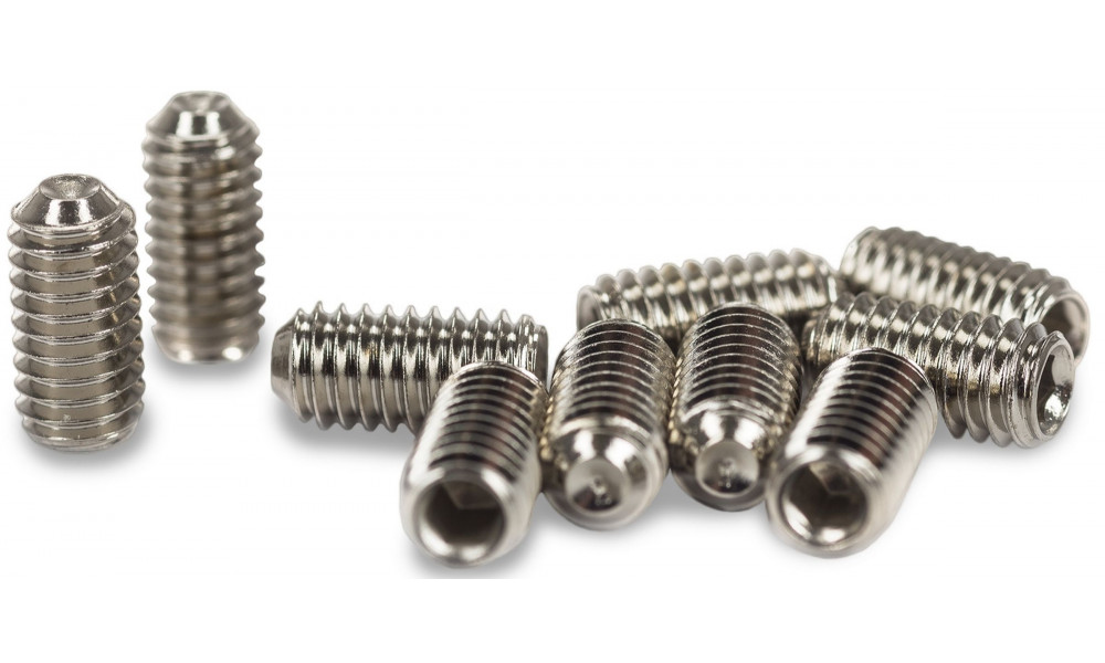 Pedāļa skrūves Cube Flat & Klick short - 1