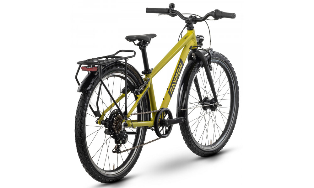 Velosipēds Raymon Yanga 24 Street 2025 mustard-black - 2