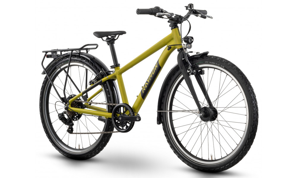 Velosipēds Raymon Yanga 24 Street 2025 mustard-black - 3