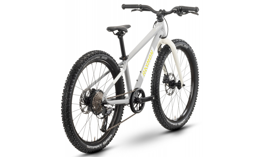 Velosipēds Raymon Yanga 24 Pro 2025 grey-white-lime - 2